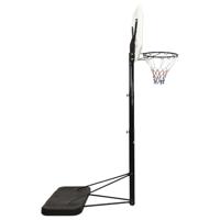 Basketbalstandaard 258-363 cm polyetheen wit - thumbnail