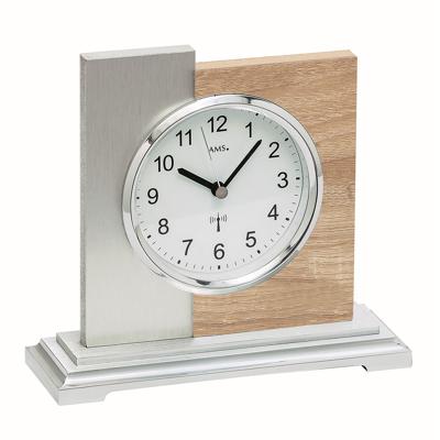 AMS F5151 Tafelklok zendergestuurd Sonoma-Aluminium AMS F5151 Tafelklok zendergestuurd Sonoma-Aluminium