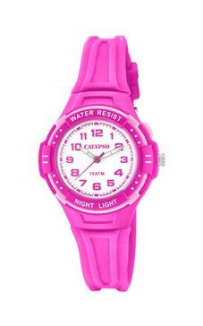 Horlogeband Calypso K6070-5 Rubber Roze