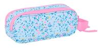 Pennenetui met 2 vakken Vicky Martín Berrocal Paraíso Roze Licht Blauw 21 x 8 x 6 cm - thumbnail