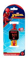 Spiderman LED Horloge - KINDERLICENTIE - SPD4903 - thumbnail