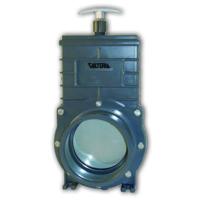 Valterra PVC Schuifkraan 90mm - RVS Schuif, Duurzaam, Voor Vijvers/Zwembaden - Eenvoudig te Installeren - thumbnail