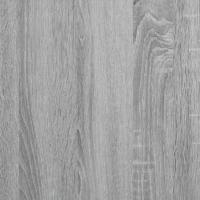 Bedframe bewerkt hout grijs sonoma eikenkleurig 140x190 cm - thumbnail