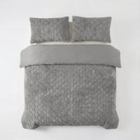 Sleeptime Faux Fur Syon Grijs 200 x 200/220 cm - thumbnail