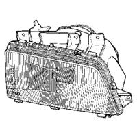 Koplamp links H4 zonder afstandregeling 4045941 - thumbnail