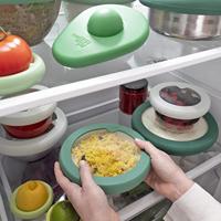 Food Huggers Siliconen deksel - gradual green - medium - thumbnail