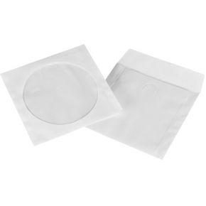Hama 00062671 CD-hoes 1 CD/DVD/Blu-Ray Wit Papier 50 stuk(s)
