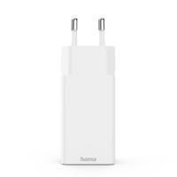 Hama Fast Charger GaN 1x USB-C PD 2x USB-A QC Mini-Charger 45 W Oplader Wit - thumbnail