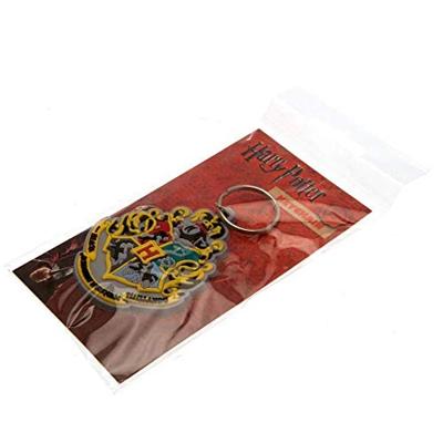 Harry Potter - Hogwarts Crest Rubber Keychain