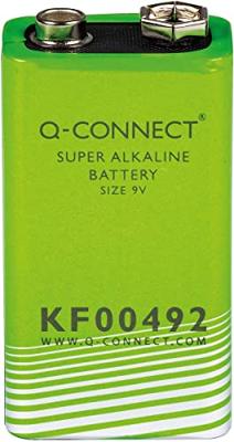 Q-CONNECT batterij, alkaline, E, 9V