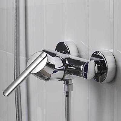 Douchekraan Grohe Feel zonder Omstel met Koppelingen Chroom