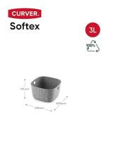 Curver Softex opbergmand XS 3 liter taupe - thumbnail
