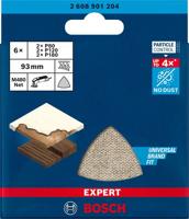 Bosch Accessoires Expert M480 schuurnetset 93 x 93 mm 6-delig - 1 stuk(s) - 2608901204 - thumbnail