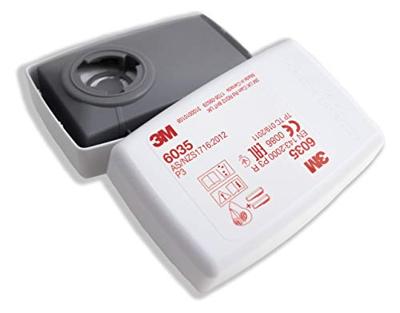 3M Deeltjesfilter voor Herbruikbaar Masker P3 R (Paar) - 6035 3M Deeltjesfilter voor Herbruikbaar Masker P3 R (Paar) - 6035