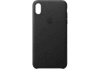 Apple Leather Case iPhone XS Max zwart - thumbnail