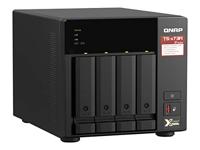 QNAP TS-473A NAS Tower Ryzen Embedded V1500B 8 GB DDR4 0 TB QNAP Turbo System Zwart - thumbnail
