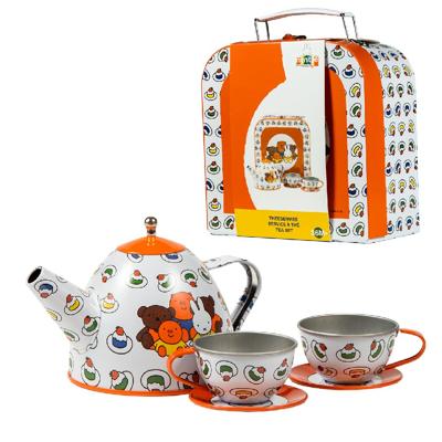 Nijntje Tinnen Theeservies in Koffer