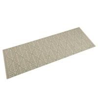 VidaXL Keukenmat wasbaar bladprint 45x150 cm fluweel - thumbnail