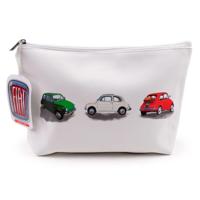 Fiat 500 PVC Toilettas Makeup Tas Large - thumbnail