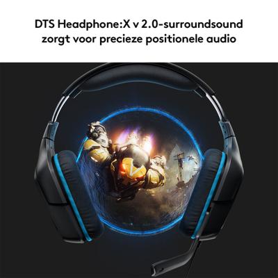 Logitech G432 7.1 Surround Sound Wired gaming headset