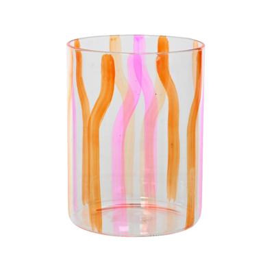 Theelichthouder glas H12cm helder