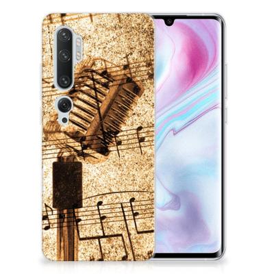Xiaomi Mi Note 10 Pro | Siliconen hoesje | met foto Bladmuziek