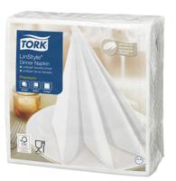 Dinerservet tork linstyle premium wit 478711 - thumbnail