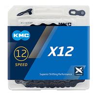KMC X12 Black Tech Fietsketting - thumbnail
