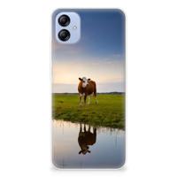 Samsung Galaxy A04e | TPU Hoesje | Koe - thumbnail