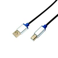 LogiLink BUAB220 USB-kabel USB 2.0 USB-A stekker, USB-B stekker 2.00 m Zwart - thumbnail