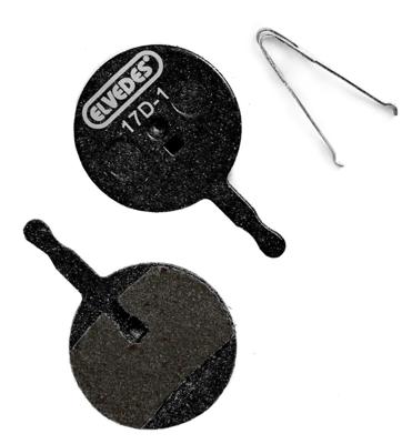 Elvedes Schijfremblokset metalic carbon avid bb3 / bb5 /