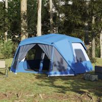 Tent 10-persoons 443x437x229 cm blauw - thumbnail
