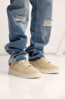 Off The Pitch Supernova Velour Sneakers Heren Beige - Maat 40 - Kleur: Beige | Soccerfanshop - thumbnail