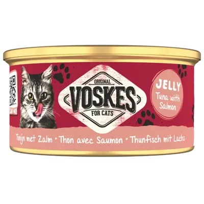 Voskes Tonijn met zalm 85g