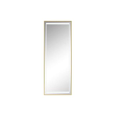 Lange spiegel Home ESPRIT Gouden Aluminium 50 x 0,5 x 150 cm