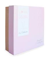 Vierkante teddybeerknuffel 24cm collector - DOUDOU ET COMPAGNIE rozen - thumbnail