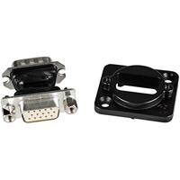 Neutrik NADB15MF-B D-sub adapter D-sub stekker 15-polig - D-sub bus 15-polig 1 stuk(s) - thumbnail