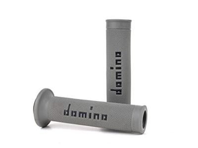 Domino rubber handvat "a010 rubber grip a010 gr/sw 120mm open
