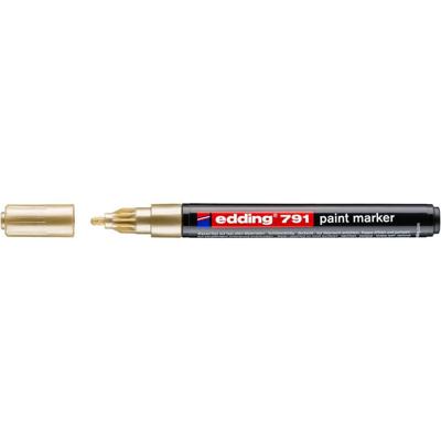 Paintmarker edding 791 alcoholbasis 1-2mm goud