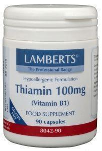 Lamberts Thiamine 100 mg Capsules