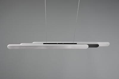 Trio HanglampHelios 130cm grijs - 343310305