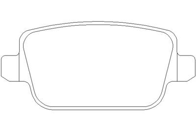 Remblokken set 2453701