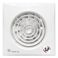 S&P Silent 200 CZ aan/uit Badkamer/ toilet ventilator -Ø120mm - thumbnail