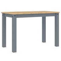 Eettafel Panama 117x60x75 cm massief grenenhout grijs - thumbnail