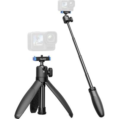 Telesin selfie stick mini tripod 2.0 met balhoofd voor GoPro