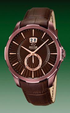 Horlogeband Jaguar J684 Leder Bruin 22mm