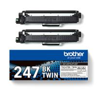 Brother Toner TN-247BKTWIN Origineel 2-pack Zwart 3000 bladzijden TN247BKTWIN - thumbnail