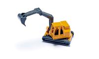 Siku 1611 dieplader met graafmachine - thumbnail