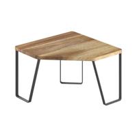 Metaltex York Lava Kruidenrek Hoek 25x25x16 cm Acacia Hout/Zwart Metaal - thumbnail