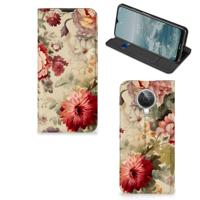 Smart Cover voor Nokia G10 | G20 Bloemen - thumbnail